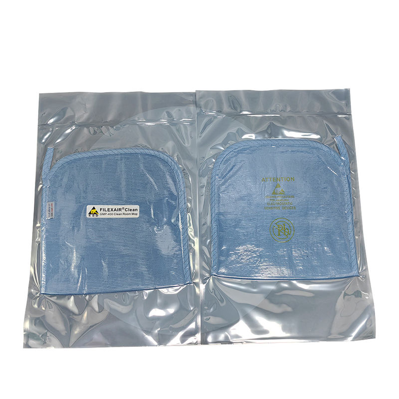 پاکسازی کف اتاق پاک بدون گرد و غبار جایگزین سر پارچه ESD ضد استاتیک صاف