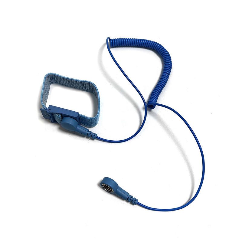 1.8M ESD Anti-static PVC Double Headed Buckle Wrist Strap برای استفاده در کارگاه های ضد ایستاتیک