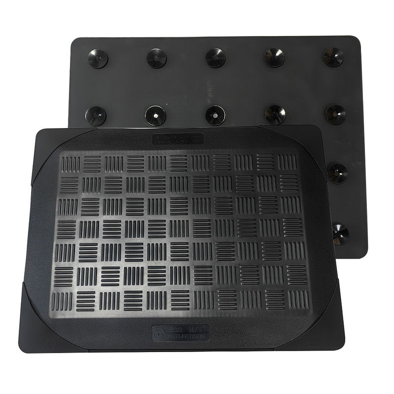 ضد ایستاتیک ESD لاستیک مات توقف حرکت بدون گرد و غبار انعطاف پذیری ضد خستگی 650 * 450