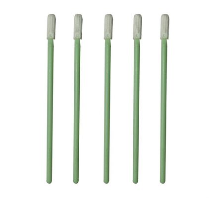 سواب های اتاق تمیز Cleanroom مواد مصرفی نکته پلی استر دو لایه / یک لایه