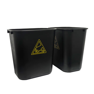 35L PP پلاستیک ESD الکترواستاتیک اتاق تمیز جعبه ابزار سطل زباله